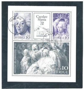 SUECIA 1991 Rey Gustavo III FU (Folleto) CV $13,00 - Imagen 1 de 1