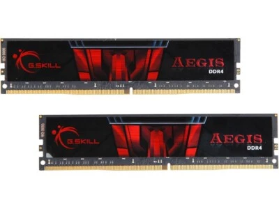 G.SKILL 32GB (2 x 16GB) Aegis (PC4 24000) 3000 DDR4 PC F4-3000C16D-32GISB - Image 1 of 2