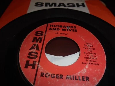 Roger Miller, i've been a lone time leavin', Husbands and wives, 45 record - Image 1 of 2