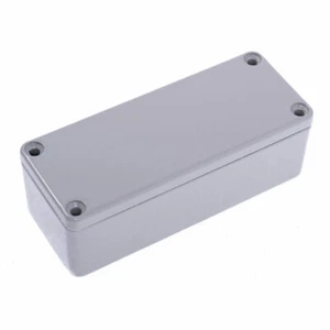 G102G-IP67 Lichtgrau Gefarbt Alu-Gehäuse 90x36x30mm IP67 hohe Abschirmung Gainta - Picture 1 of 3