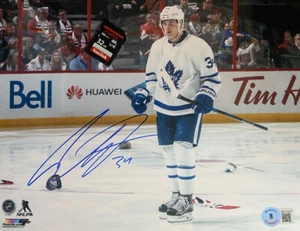Auston Matthews Signed Auto Toronto MapleLeafs 8x10 Photo Beckett Certified - Picture 1 of 2