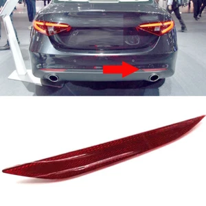 1x For Alfa Romeo Giulia 2017-2022 Car Rear Bumper Right Side Reflector Frame - Foto 1 di 1