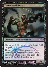 1x Tormented Hero - Foil FNM 2014 MTG FNM Promos NM Magic Foil
