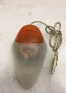 Apple USB Mouse Orange M4848 - Picture 1 of 5