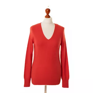 Damen C&A Pure Cashmere Rot 100% Kaschmir Pullover Größe S 12995 - Bild 1 von 5