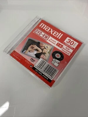 Maxell DVD-RW Brand New Sealed Disk 60 mins Double Sided - Image 1 of 2