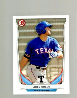 2014 Bowman Draft #TP-80 Joey Gallo  Top Prospects Texas Rangers ROOKIE - Image 1 of 2
