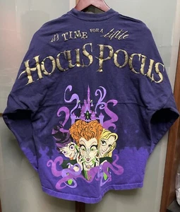 Disney Parks lila Batik Ombré Hocus Pocus Spirit Jersey Pullover Oberteil Gr. M - Bild 1 von 6