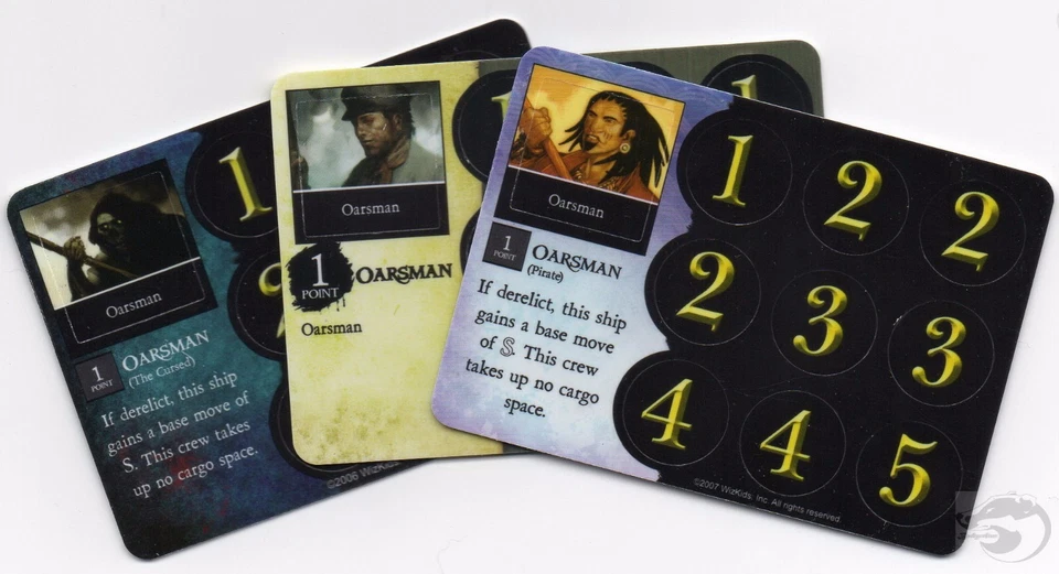 Wizkids Pirates Pocketmodel - English Oarsman (1 card) - Image 1 of 1