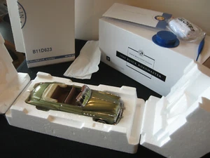 MIB FRANKLIN MINT GREEN GOLD 1949 BUICK ROADMASTER BOX ALL PAPERS LTD TO 434/750 - Picture 1 of 11