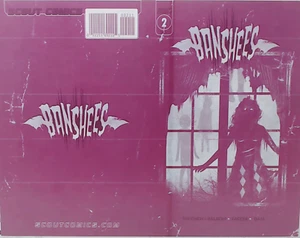 Banshees #2 - Cover - Magenta - Comic Printer Plate - PRESSWORKS - Picture 1 of 1