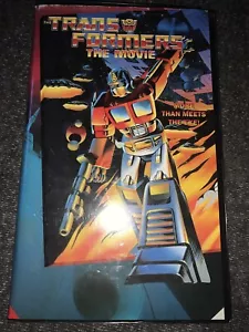 The Transformers The Movie: More Than Meets The Eye 1986 1995 VHS Clamshell - Picture 1 of 4