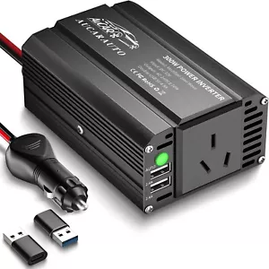 300W Power Inverter DC 12V to 230V 240V AC Car Inverter Converter with Standard - Picture 1 of 7