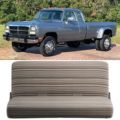 Cubierta de asiento de coche a rayas para Dodge W150 W250 de tamaño completo Foto 1 de 4