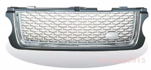 RANGE ROVER L322 2010-2012 Front Bumper Grille Gray & Silver LAND ROVER - Picture 1 of 1