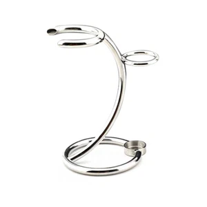 Men Shaving Stand Luxury Stainless Steel for Razor Brush Holder HARYALI LONDON - Picture 1 of 1
