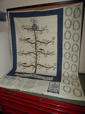 Vintage Daisy Kingdom Cut & Sew Memory Lane Family Tree Pic Quilt - Uncut - Image 1 of 4