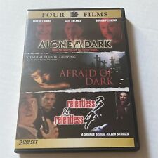 Alone in the Dark / Afraid of the Dark / Relentless 3 / Relentless 4 DVD RARE OOP