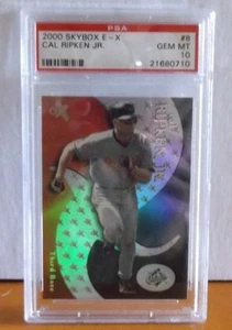 2000 Skybox E-X #8 - CAL RIPKEN JR. - PSA 10 Gem Mint - Picture 1 of 1