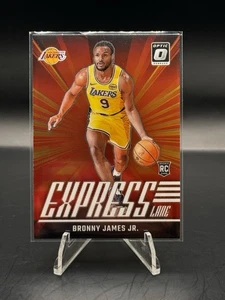 2024-25 Panini Donruss Optic - Express Lane Bronny James #4 (RC) - Picture 1 of 2