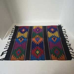 Südwesten Azteken Wandteppich Tisch Tischsets Stamm Indianer 4er Set - Bild 1 von 6