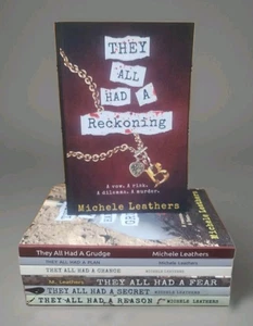 Michele Leathers SC Book Lot Of The - They All Had A .... Series Books 1 - 7 VG  - Bild 1 von 21