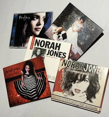 Norah Jones 5 CD Lot Come Away With The Fall Little Broken Hearts Not Too Late - Image 1 of 4