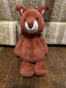 Jellycat Original Bashful Squirrel Plush Stuffed Animal HTF - Picture 1 of 8