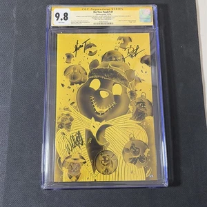 Do You Pooh #1 CGC SS 9.8 signiert 3x Nightmare Before Christmas Gold Virgin 5/5 - Bild 1 von 8