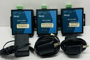 Revel System Serial Server R212-0001 POS Barcode Scanner 3 Stück - Bild 1 von 5