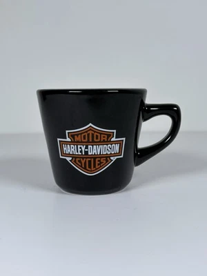 Tasse à café moto Harley Davidson noire - Photo 1/4