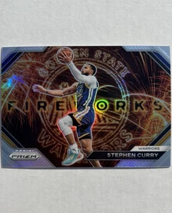 Stephen Curry 2023 Panini Prizm Fireworks Silver Prizm #5 - Picture 1 of 2