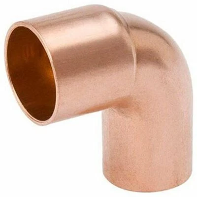 Mueller Industries Sweat 90 Degree Copper Elbow. 1/2 in. to 1/2 in. Pack of 10. - Image 1 of 4