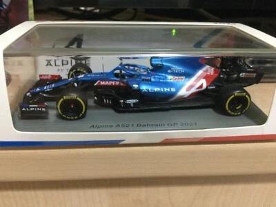 Spark S7664 Alpine A521 Bahrein Gp 2021 Fernando Alonso 1/43 - Immagine 1 di 2