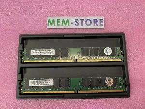64GB 2x32GB DDR4-2666MHz ECC VLP UDIMM RAM Memory for MBD-B2SC2-TF SuperServer - Picture 1 of 5