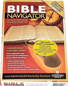 Holman Christian Edition Bible Navigator Windows CD 98/2000/XP or later - Picture 1 of 2
