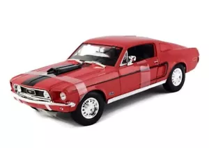⭐MAISTO MASSSTAB 1:18 - 1968 FORD MUSTANG GT COBRA JET DIECAST MODELLAUTO 1:18⭐ - Bild 1 von 5