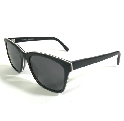 Warby Parker Sunglasses BARKLEY M 103 Matte Square Frames with Black Lenses - Image 1 of 4