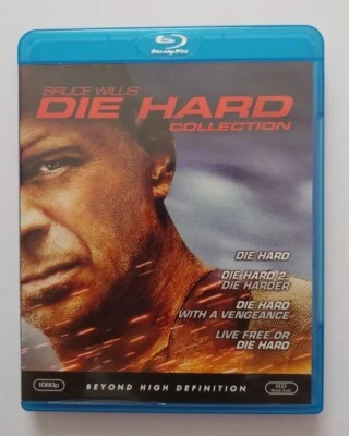 Die Hard Collection Blu-ray, 2007 DVD - Bruce Willis - Movie - Boxset - Region B - Image 1 of 4