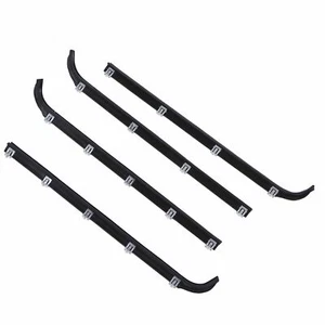 ･4pcs Window Sweep Felts Seals AM‑41543318 Weatherstrip Kit For F150 Truck - Picture 1 of 12