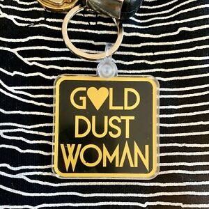 Fleetwood Mac Gold Dust Woman Keychain, Stevie Nicks, Dreams, Rock On