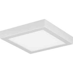 Progress Lighting Everlume White Integrated LED Edgelit Square Semi-Flush Mount - Picture 1 of 8