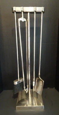 Juego de herramientas para chimenea VMC Minima de Nancy Ruben Virginia Metalcrafters - 5 piezas Foto 1 de 4