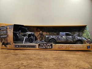 Polaris Wildlife Hunter Action Figure/ Truck Toy Set, Ages 5+ New Ray, New - Picture 1 of 6