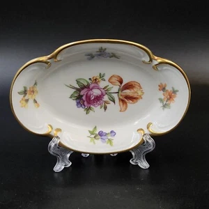 Plato de baratija vintage de porcelana Jlmenau Graf Von Henneberg Alemania Oriental 338 - Imagen 1 de 7