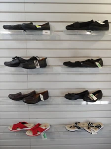 Lote de 8 Pares Zapatos Mujer Talla 6.5 Tacones Botas Planas Mocasín Zapatilla Sandalia 1200 - Imagen 1 de 12