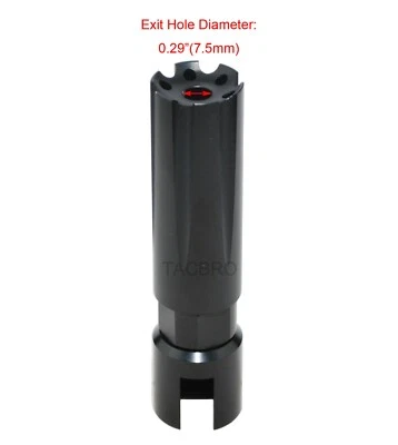 TACBRO Aluminum Ruger 1022 Linear Compensator for Non-Threaded Ruger 10/22 LR