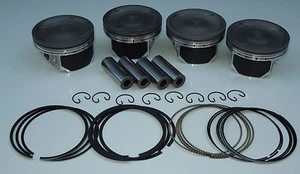 JDM NIPPON RACING FITS SUBARU EJ25 EJ257 TURBO PISTONS STI WRX +010 99.75MM - Picture 1 of 3