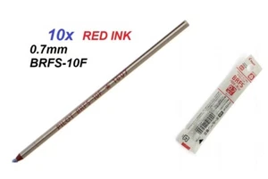 Pilot BRFS-10F-R Ballpoint Pen Refill D1 - 0.7mm - 10x RED - Bild 1 von 1