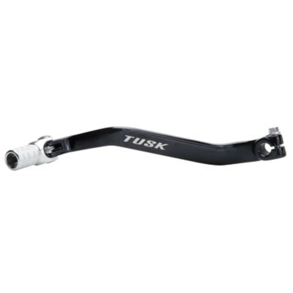 Palanca de cambios plegable Tusk punta negra/plateada para Suzuki DR650S 2015-2020 Foto 1 de 1